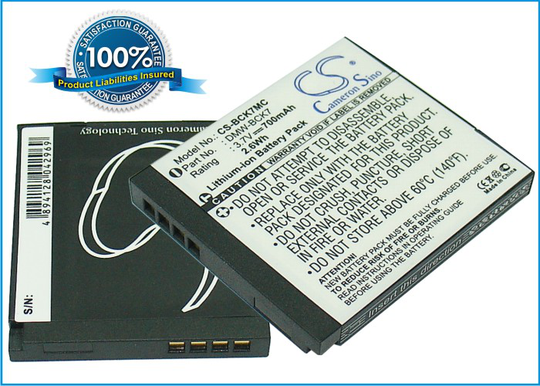 Panasonic VW-BCK7 DMW-BCK7 NCA-YN101F DMW-BCK7E DMW-BCK7PP ACD-341 NCA-YN101H NCA-YN101J SDBCK7 akku - 700 mAh