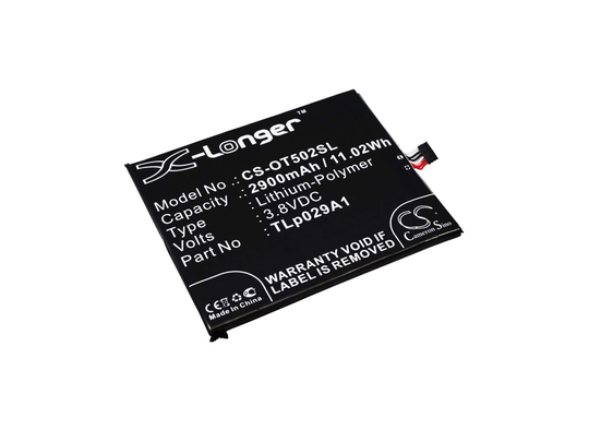 Alcatel One Touch Pop 3 5.5 OT-5025 OT-5025D akku 2900mAh