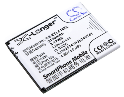 ZTE Blade L5 Plus Dual SIM akku 2150 mAh