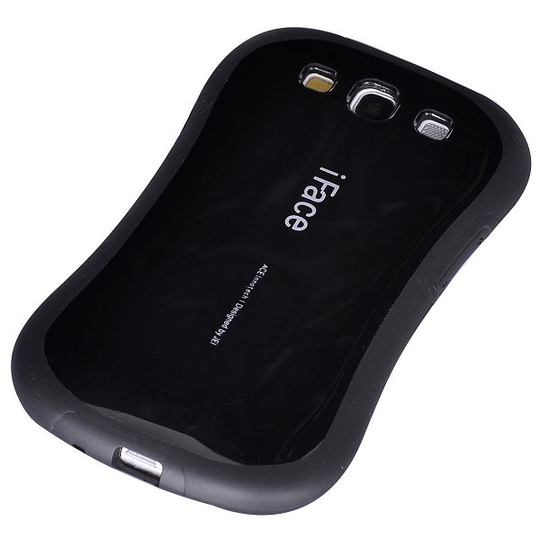 iFACE (Musta) Samsung Galaxy S3 Silikonikuori