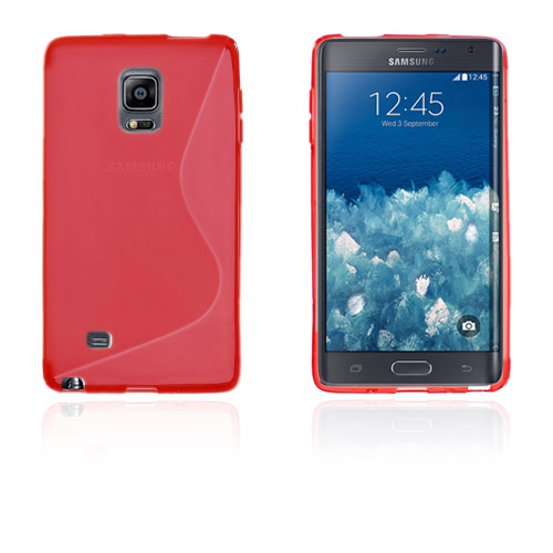 Lagerlöf (Punainen) Samsung Galaxy Note Edge Suojakuori