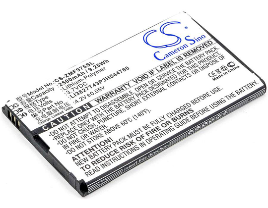 ZTE 303ZT 305ZT 306ZT akku 2500mAh