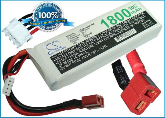 Li-Po akku 1800mAh 11 1V 30C