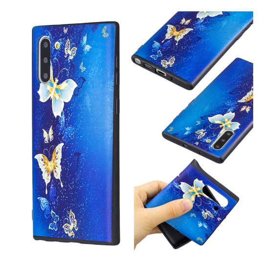Imagine Samsung Galax Note 10 kuoret - Perhonen Kuvio