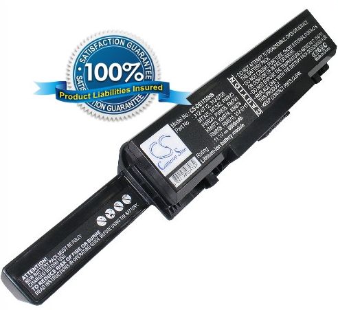 Dell Studio 1735 Studio 1736 Studio 1737 akku 6600 mAh - Musta