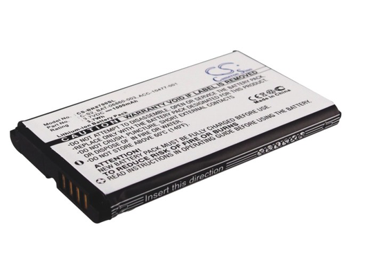 Blackberry 8700 8700c 8700f 8700g 8700v 8707 8707g 8700t 8700x 8700r 8703e 8705g 8700r 8707v akku 1000 mAh