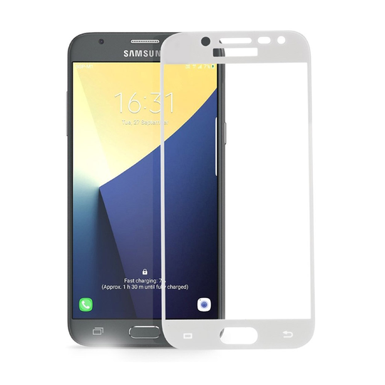Samsung Galaxy J5 (2017) temperoitu suojalasi näytölle - Valkoinen