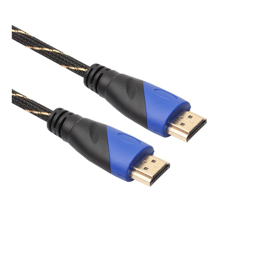 Universal 1.8M Mesh Layer woven pattern HDMI cable V1.4 AV HD 3D