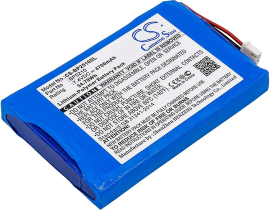 BK Precision 2510 2510 Oscilloscopes 2511 akku 4700mAh