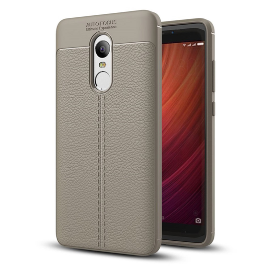 Xiaomi Redmi Note 4 litsitekstuurinen suojakuori - Harmaa