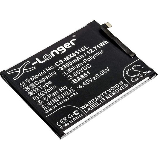 MeiZu E3 E3 Dual SIM M851M akku 3300mAh