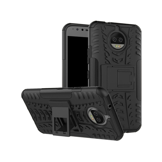 Motorola Moto G5S Plus kestävä suojakuori - Musta