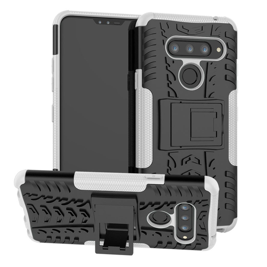 Offroad LG V40 ThinQ kuoret - Valkoinen