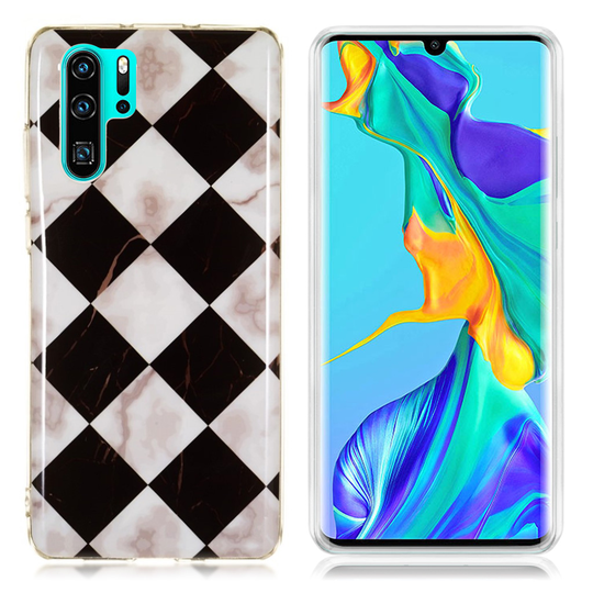 Huawei P30 Pro marmori kuosinen suojakotelo - Malli C