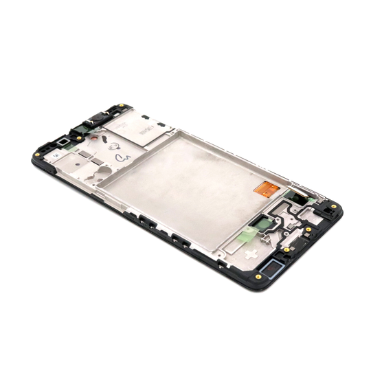 Samsung Galaxy A41 (A415F) Näyttö rungolla - Musta (Alkuperäinen)