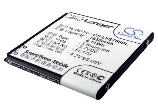 Lenovo A288t A298 A298t akku 1650 mAh
