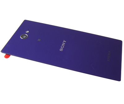 Akkukansi / Takakansi Sony D2302 Xperia M2 Dual/ D2303/ D2305/ D2306 Xperia M2 - purple