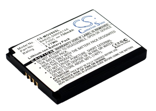 Cameron Sino tarvikeakku Motorola V80 A668 R880 akku 750 mAh