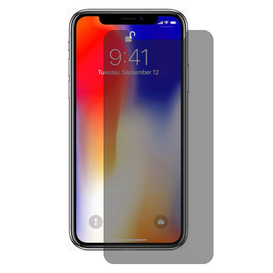 iPhone Xr HAT PRINCE Himmeä pintainen karkaistu lasi näyttö suojakalvo - Himmeä Transparentti