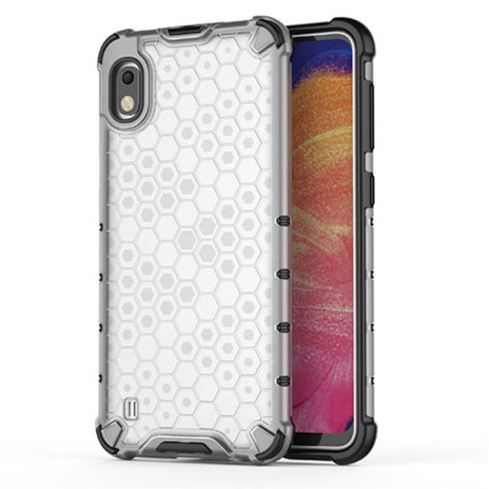 Bofink Honeycomb Samsung Galaxy A10 kuoret - Valkoinen