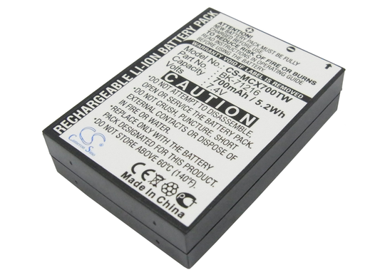 Cobra CXR 700 CXR 750 CXR 800 akku 700mAh / 5.18Wh