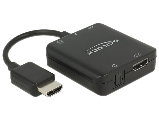 This Adapter By Delock Can Be Used To Extract The Audio Signal From An HDMI Transmission. While The