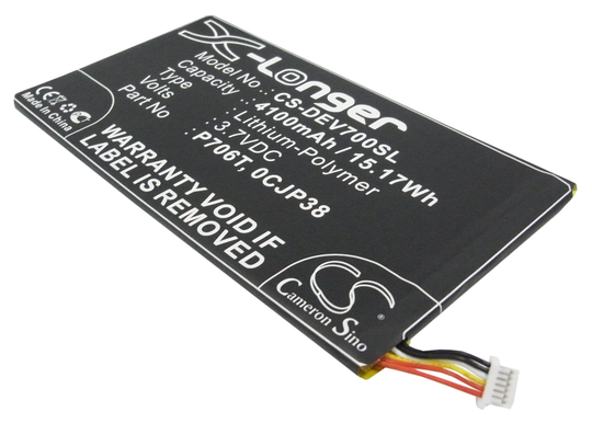DELL Venue 7 Venue 7 3740 Venue 8 Tabletin Akku