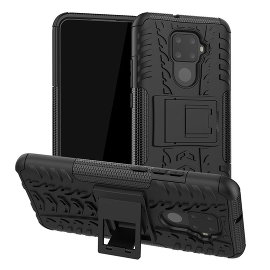 Offroad Huawei Mate 30 Lite kuoret - Musta