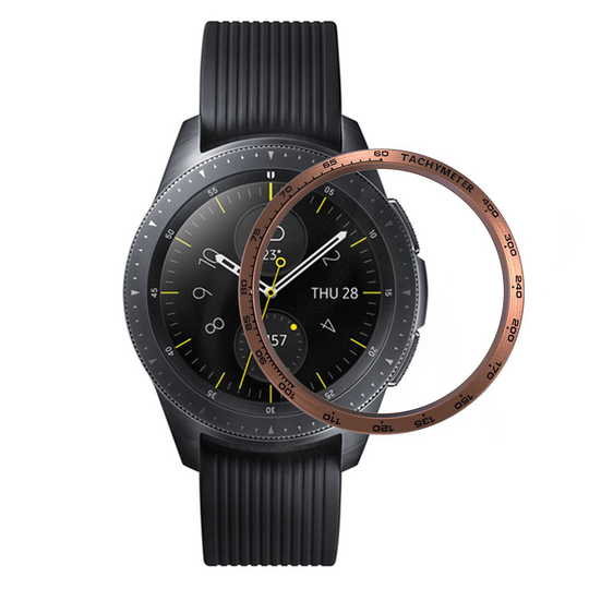 Samsung Galaxy Watch (42mm) stainless steel bezel - Rose Gold
