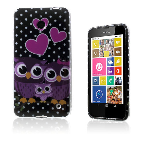 Westergaard Nokia Lumia 630 Kuori - Rakkaus Sydämiä Ja Pöllöjä
