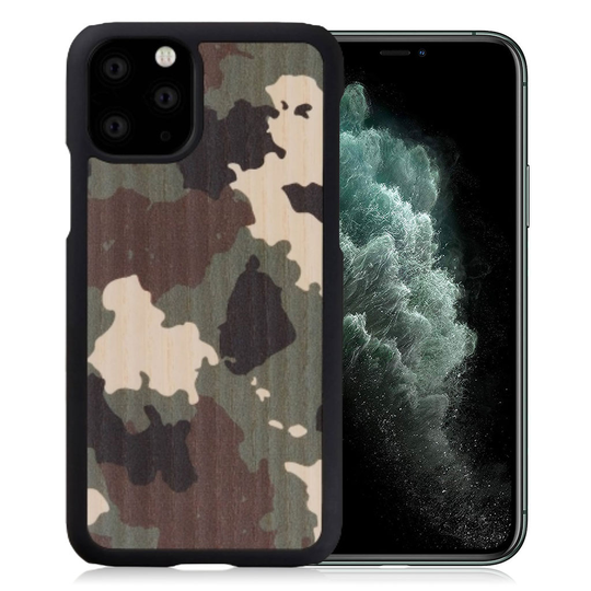 Man&Wood premium case for iPhone 11 Pro Max - Camouflage
