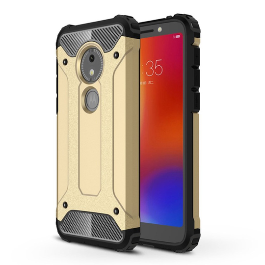 Motorola Moto E5 Play armor guard hybrid case - Gold
