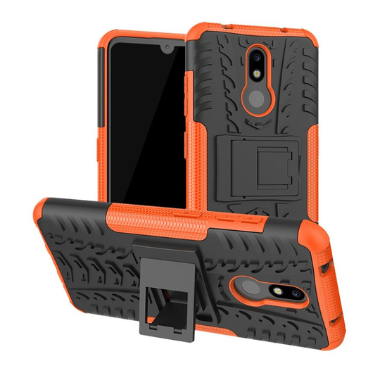 Offroad Nokia 3.2 kuoret - Oranssi
