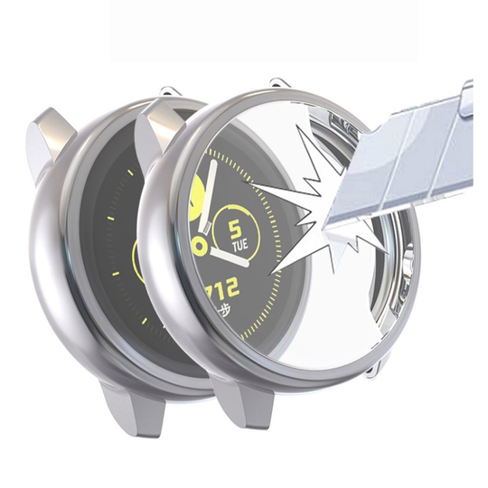 Samsung Galaxy Watch Active electroplating case - Grey