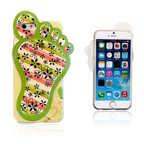 3D Foot (Kukat & Raidat) iPhone 6 Suojakuori