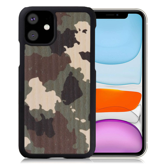 Man&Wood premium case for iPhone 11 - Camouflage