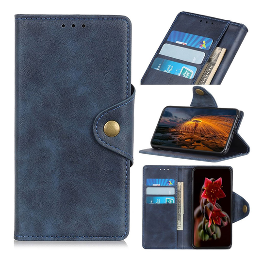 Alpha Xiaomi Redmi Note 8 Pro flip kotelot - Sininen