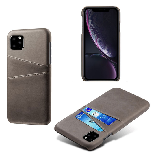 Dual Card iPhone 11 Pro kuoret - Harmaa