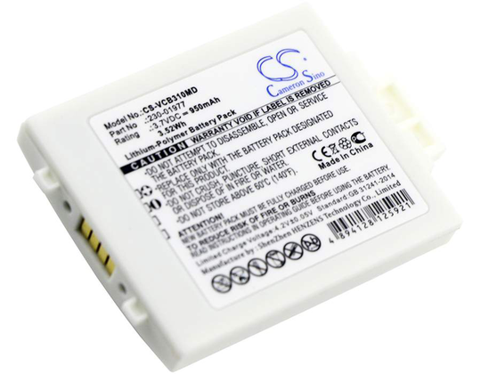 Vocera B3000E B3000N akku 950mAh