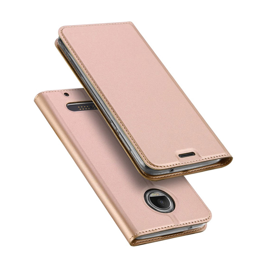 DUX DUCIS Motorola Moto Z2 Force laadukas nahkakotelo - Rosekulta