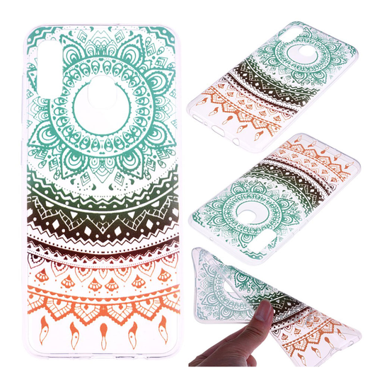 Deco Samsung Galaxy A40 kuoret - Värikäs Kukka