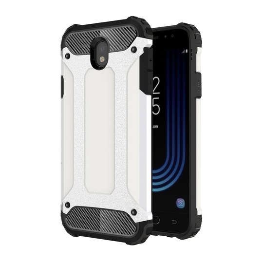 Samsung Galaxy J7 (2017) moderni suojakuori - Valkoinen