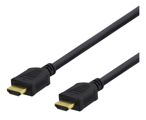 HDMI-kaapeli, High-Speed Premium, 1,5 M, Ethernet, 4K UHD, Musta