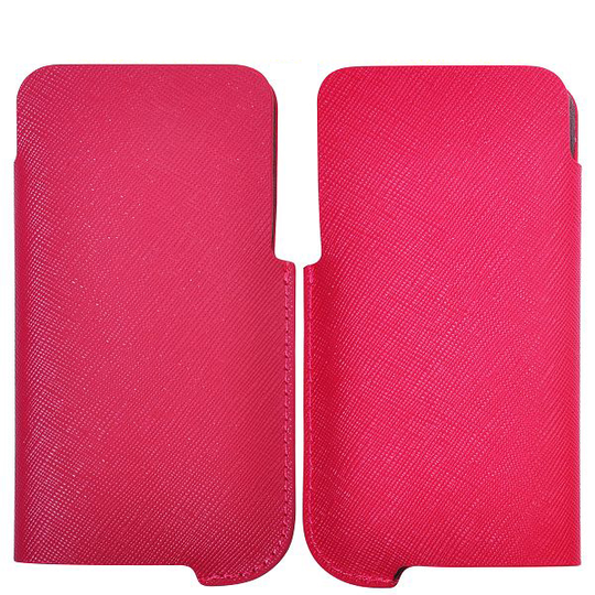 CrossLine Samsung Galaxy S2 Nahkainen Suojatasku (Kuuma Pinkki)