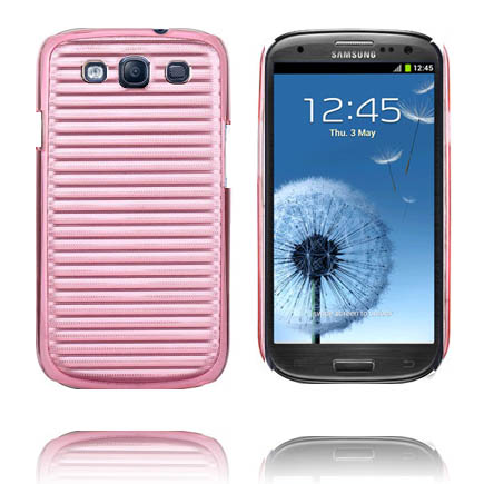 Alu Back Ver. II (Vaaleanpunainen) Samsung Galaxy S3 Suojakuori