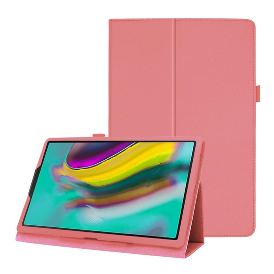 Samsung Galaxy Tab A 10.1 (2019) litchi leather case - Pink