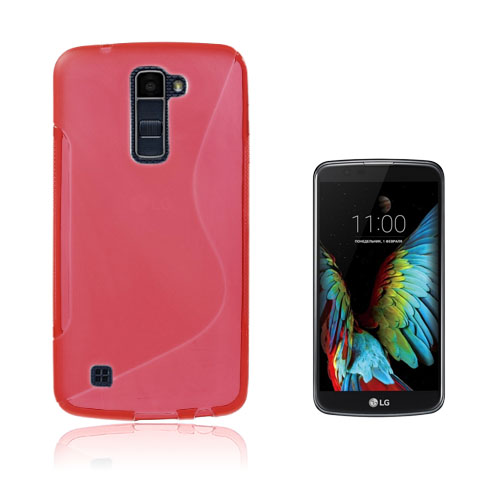 Lagerlöf LG K10 TPU Kuori - Punainen