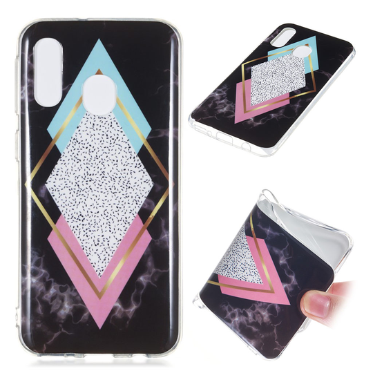 Samsung Galaxy A40 marble pattern case - Style J
