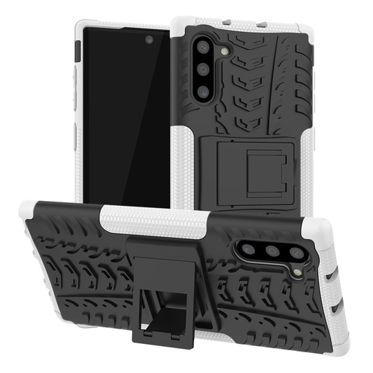 Offroad Samsung Galax Note 10 kuoret - Musta / Valkoinen