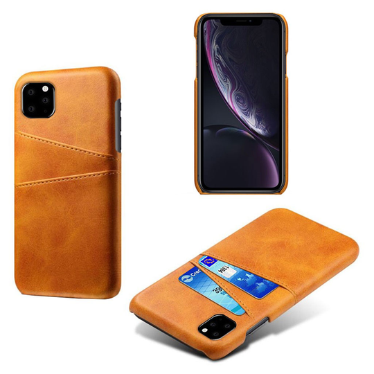 Dual Card iPhone 11 Pro Max kuoret - Oranssi